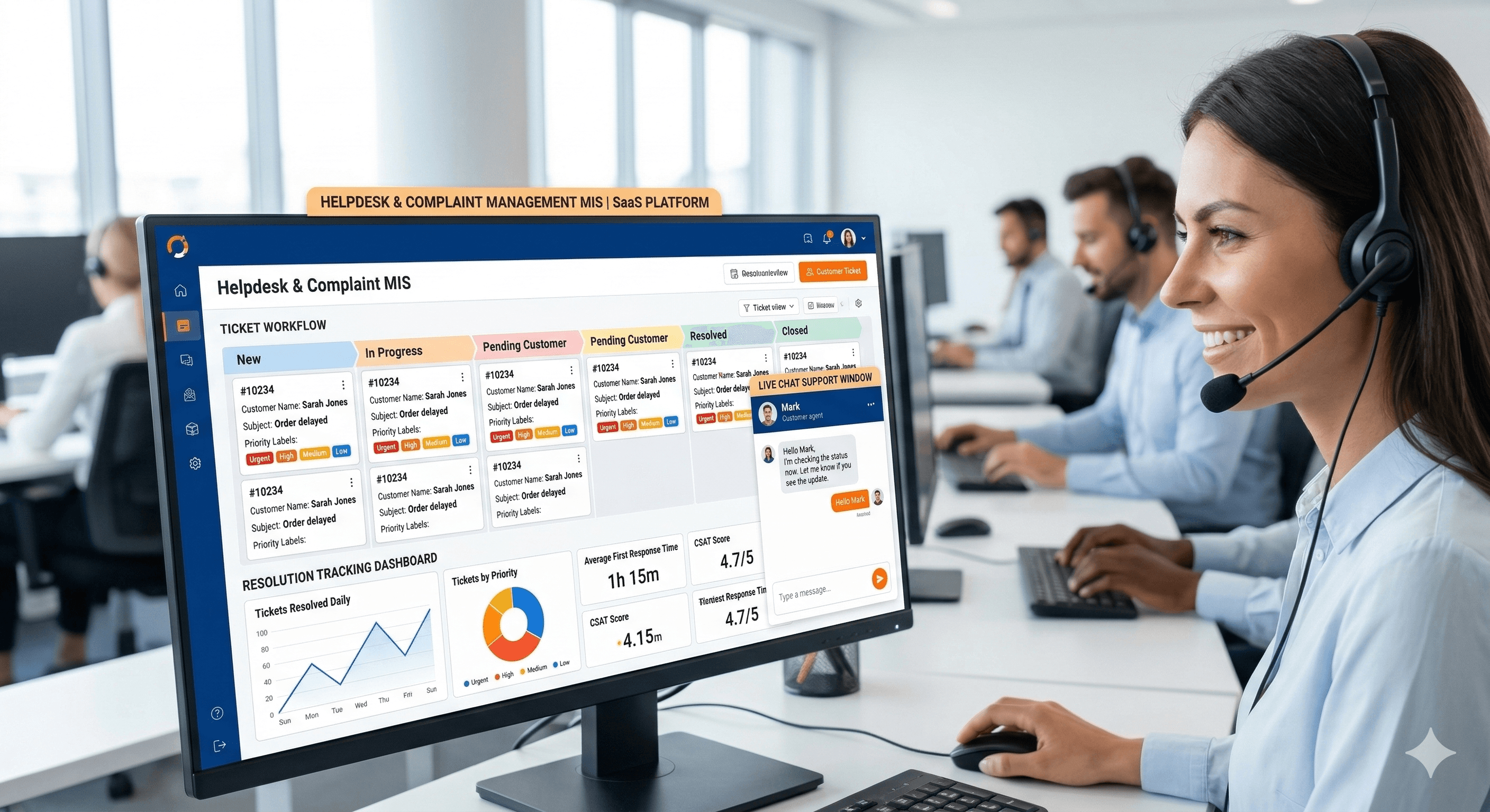 Helpdesk & Complaint Management System